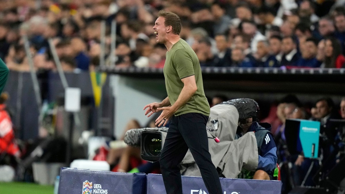 Tréner Julian Nagelsmann.
