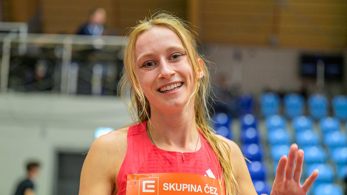 Slovenská reprezentantka Lenka Gymerská.
