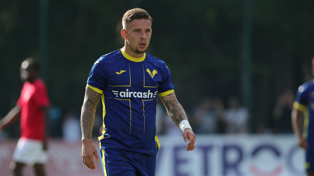 Tomáš Suslov v drese Hellasu Verona.