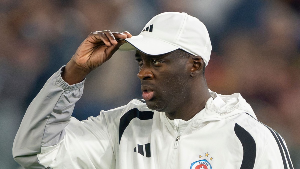 Tréner Slovana Yaya Touré.