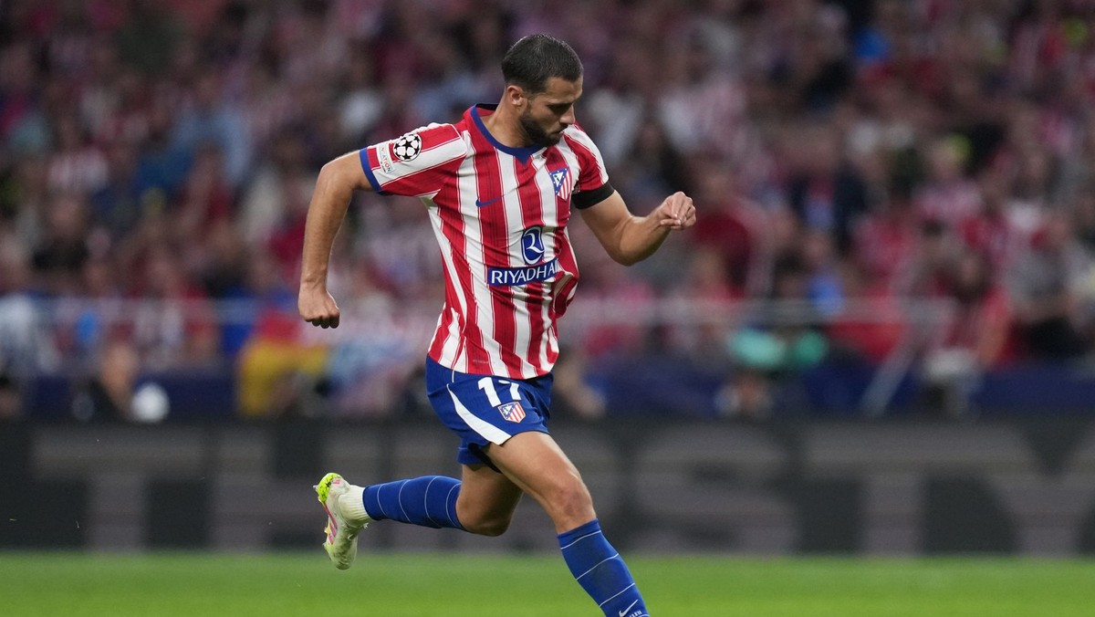 Na snímke slovenský futbalista Atlética Madrid Dávid Hancko,