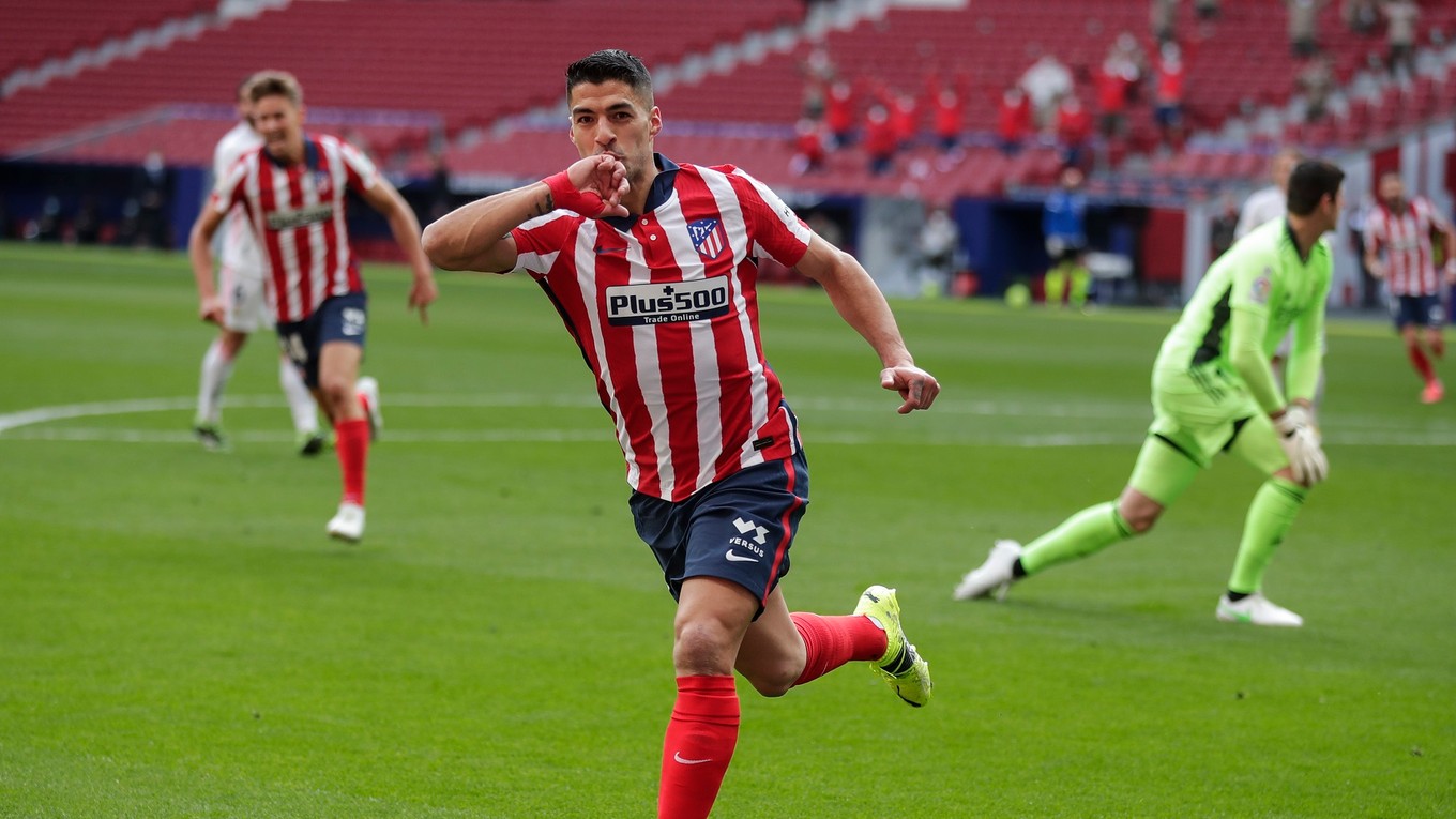 Luis Suárez v derby Atlético Madrid - Real Madrid.