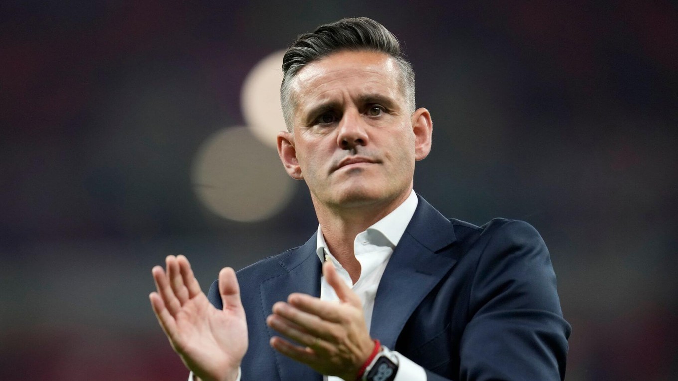 Tréner John Herdman.