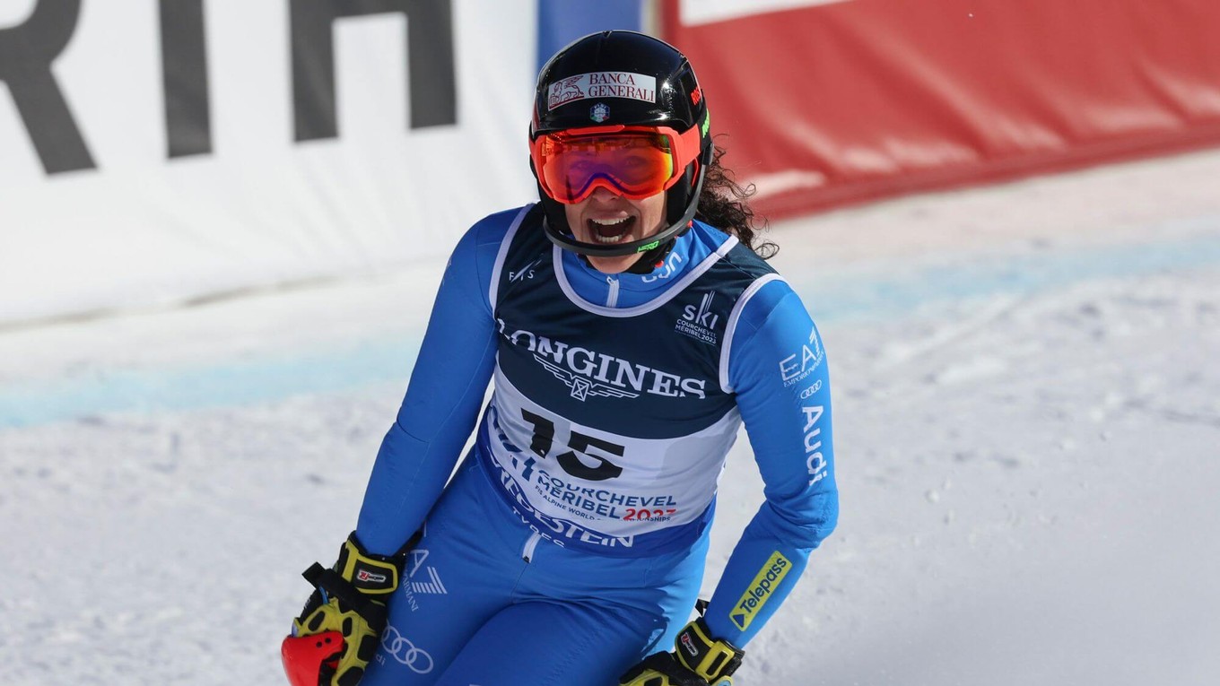 Federica Brignoneová získala zlato v kombinácii na MS v zjazdovom lyžovaní 2023.