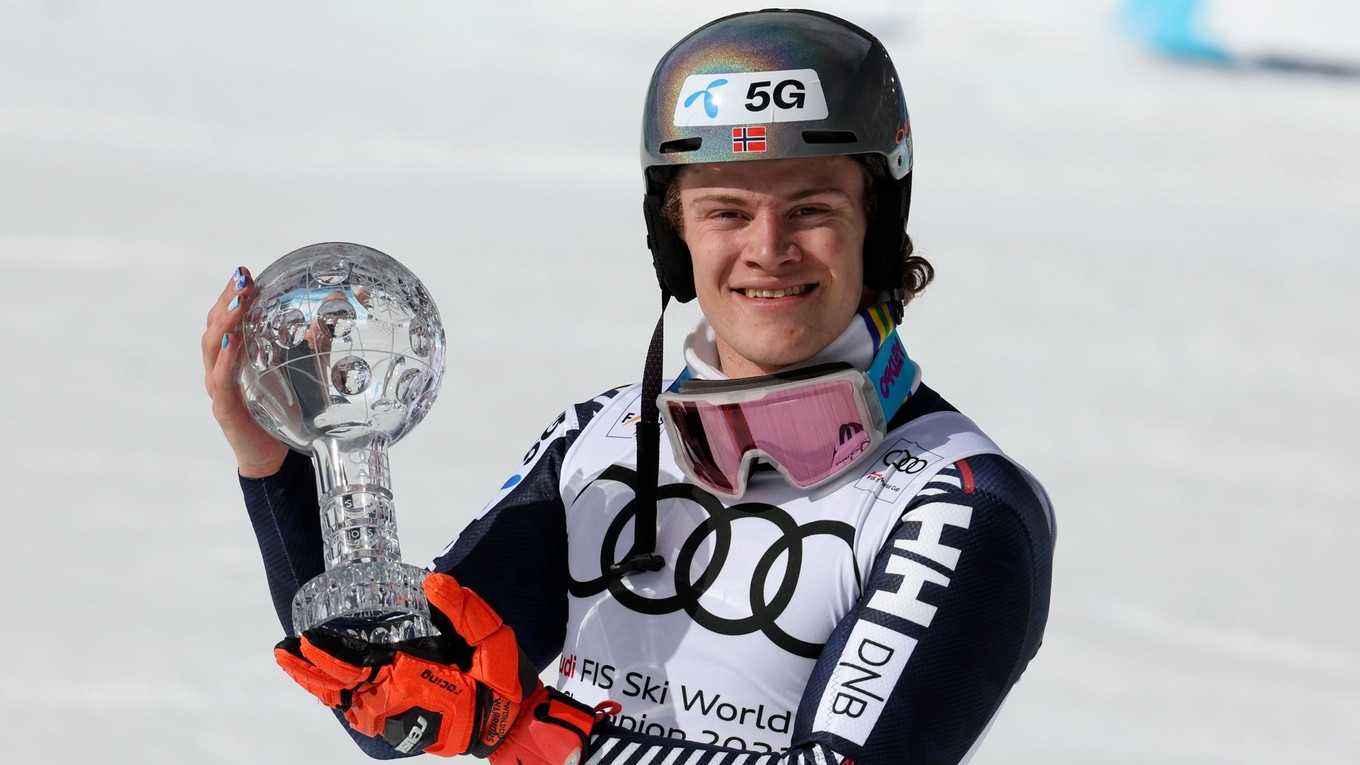 Lucas Braathen s malým glóbusom za prvenstvo v hodnotení slalomu v sezóne 2022/2023