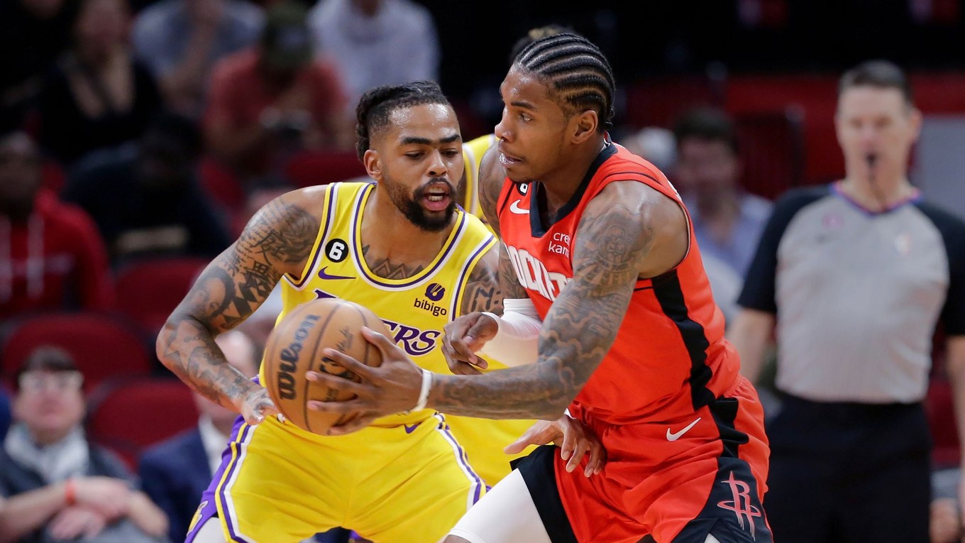 Zápas Houston Rockets - Los Angeles Lakers.