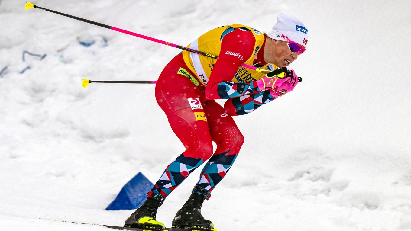 Nórsky bežec na lyžiach Johannes Hösflot Kläbo.