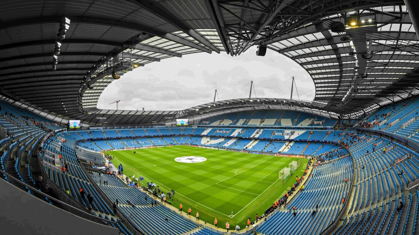 Etihad Stadium.