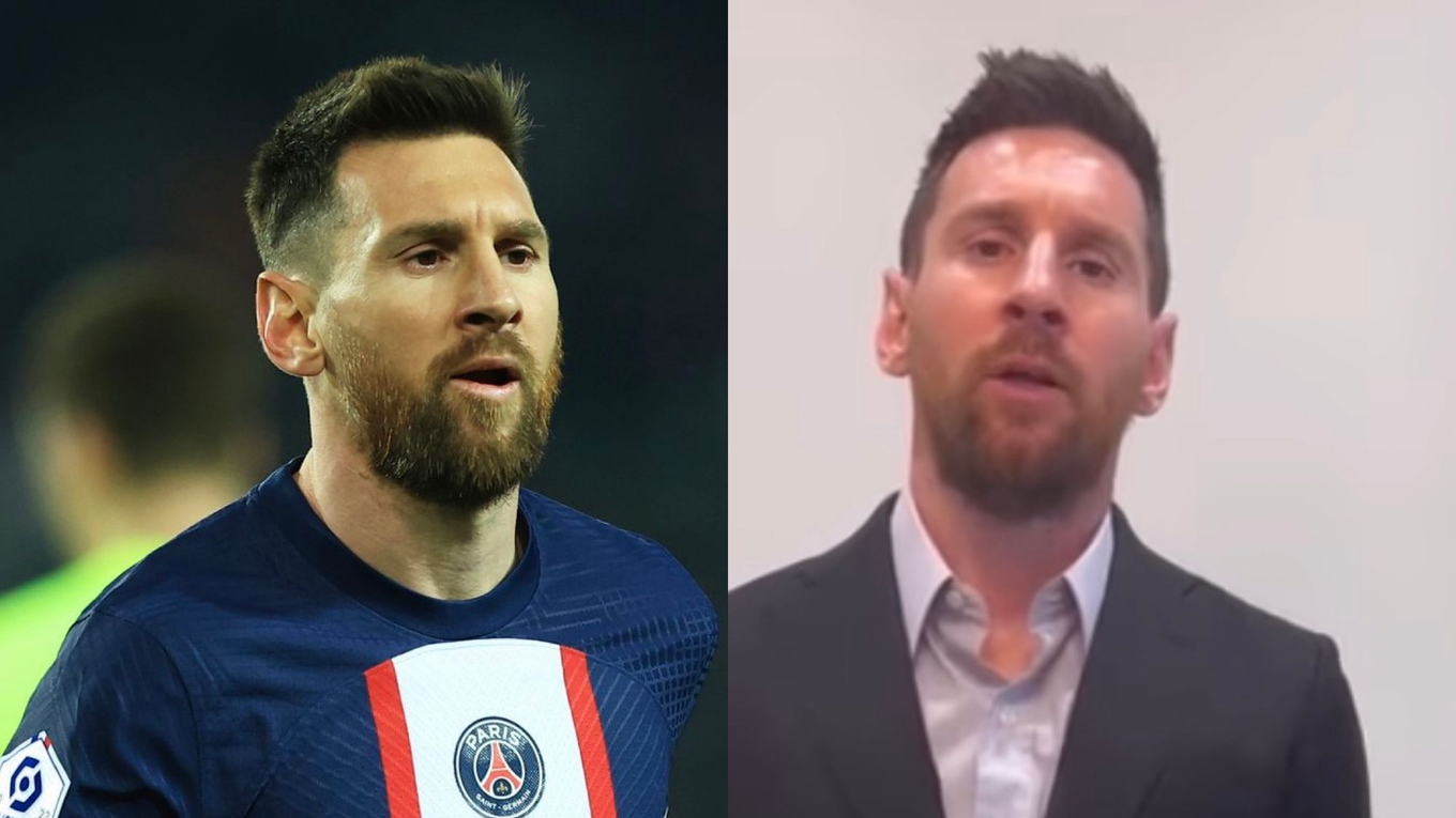 Lionel Messi sa vo videu ospravedlňuje spoluhráčom. 