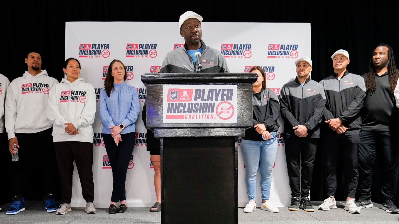 Bývalý hráč NHL Anson Carter.