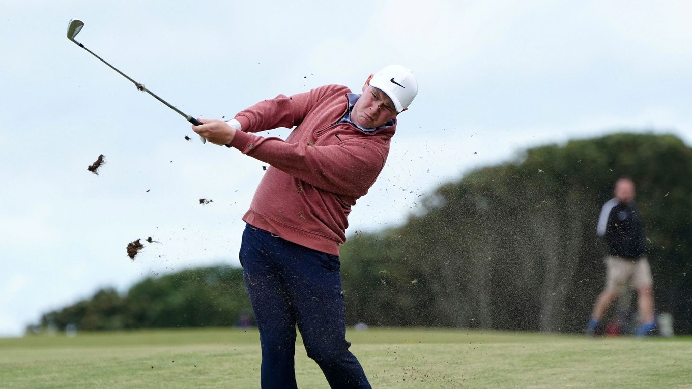 Robert MacIntyre počas British Open 2023.