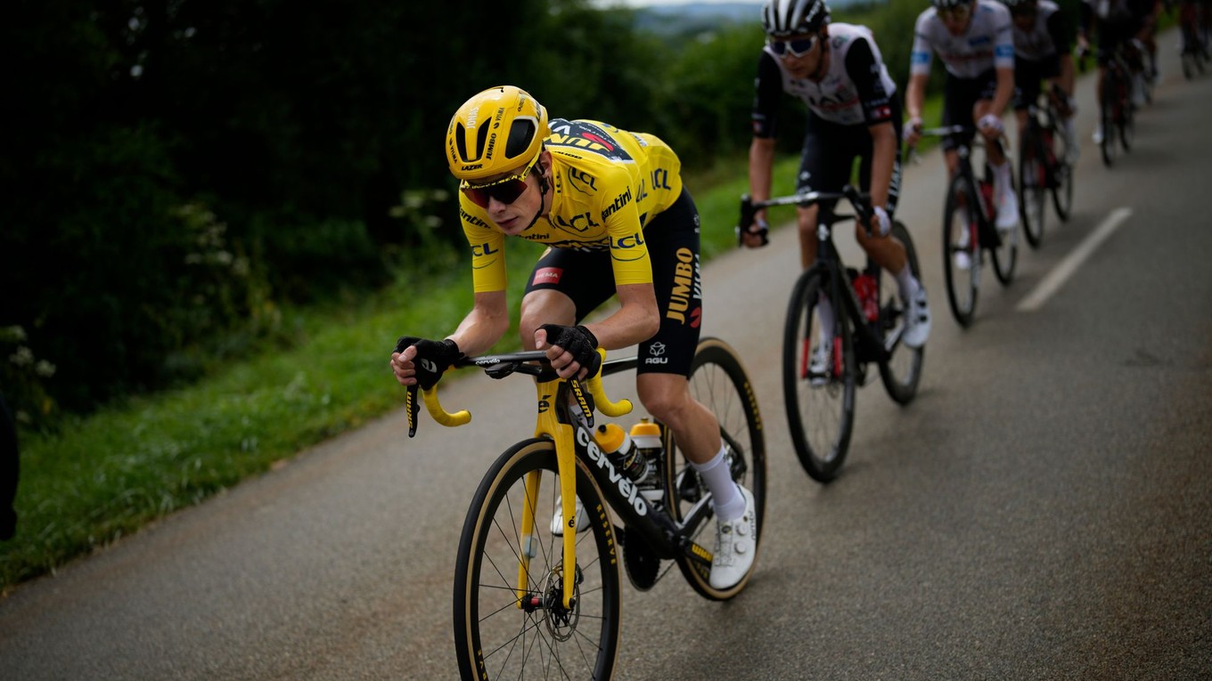 Jonas Vingegaard počas Tour de France 2023.