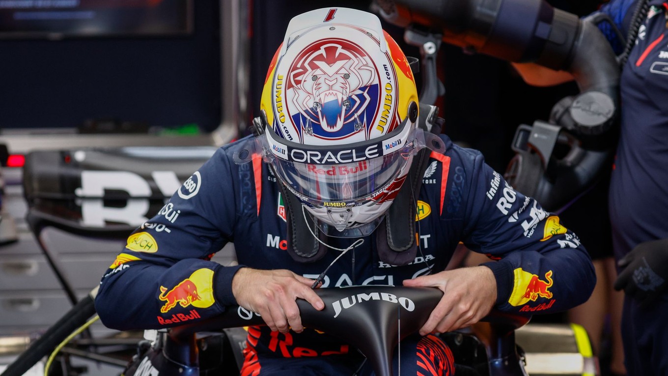 Max Verstappen na Red Bulle.
