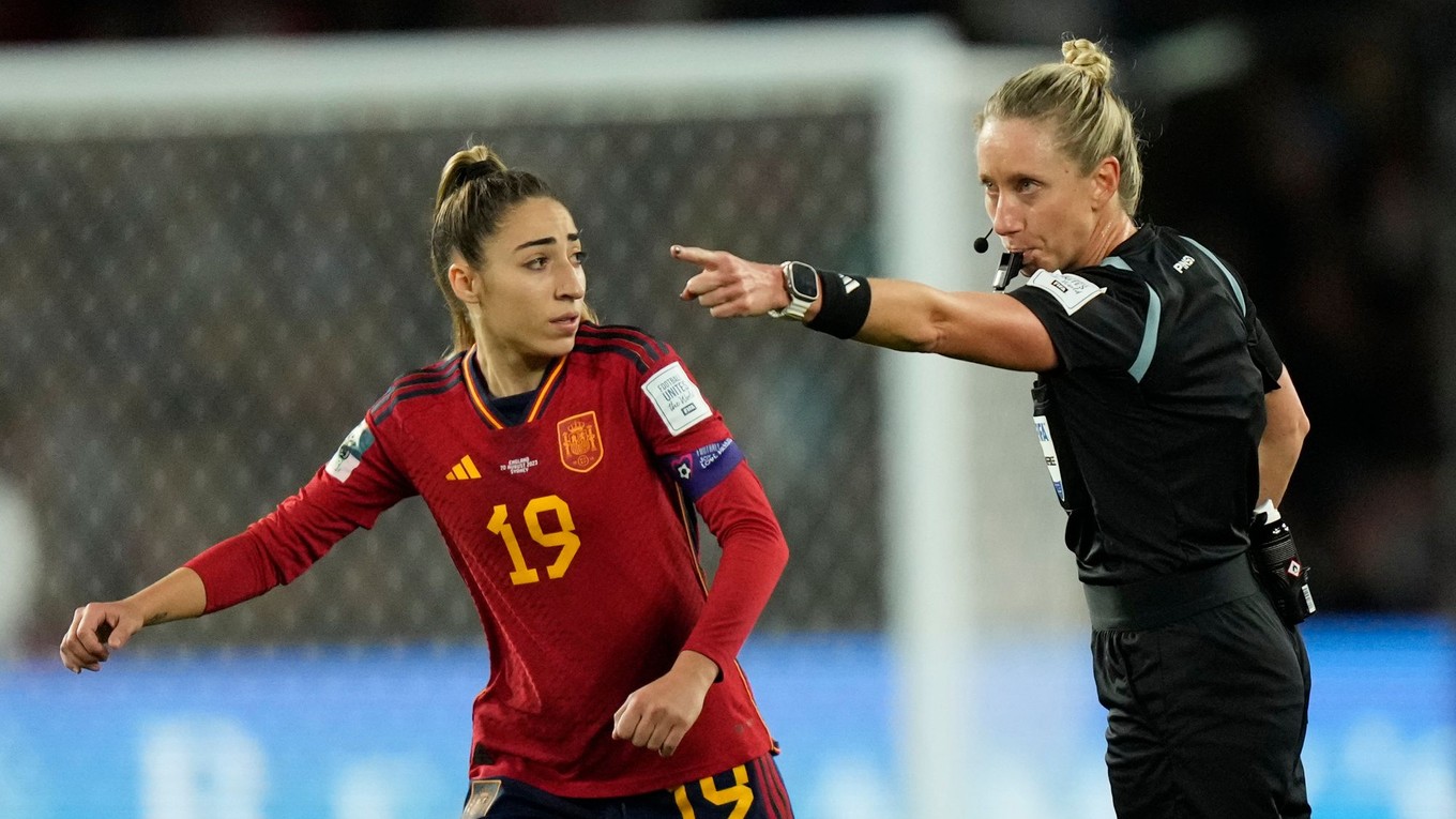 Španielska kapitánka Olga Carmonová počas zápasu Španielsko - Anglicko vo finále MS vo futbale žien 2023.