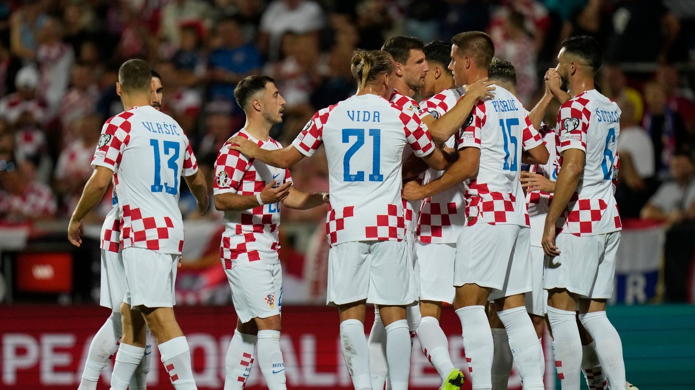 Chorvátski futbalisti. 