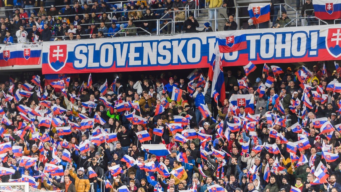 Fanúšikovia Slovenska.
