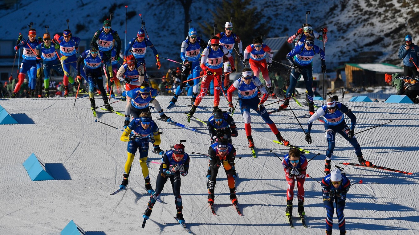 Osrblie hostilo ME v biatlone 2024.