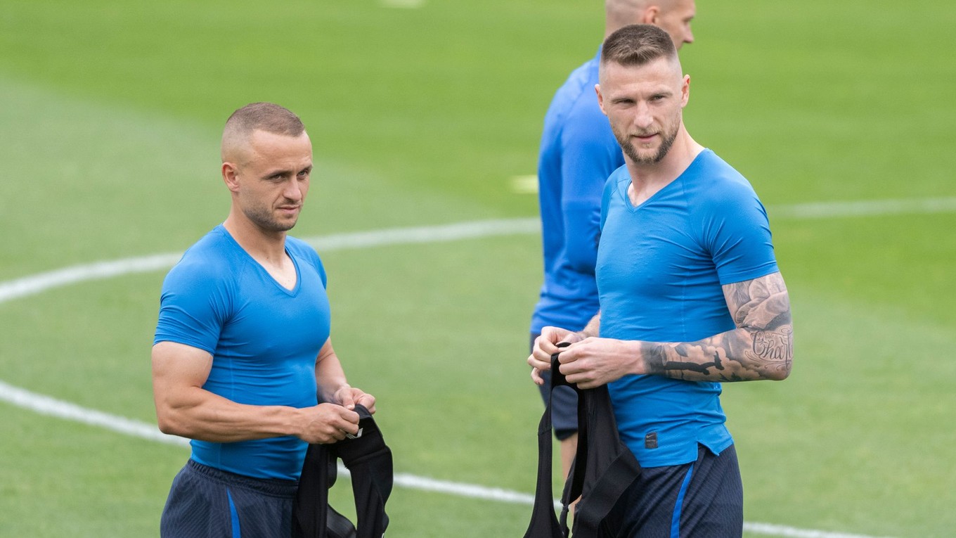sprava Milan Škriniar a Stanislav Lobotka