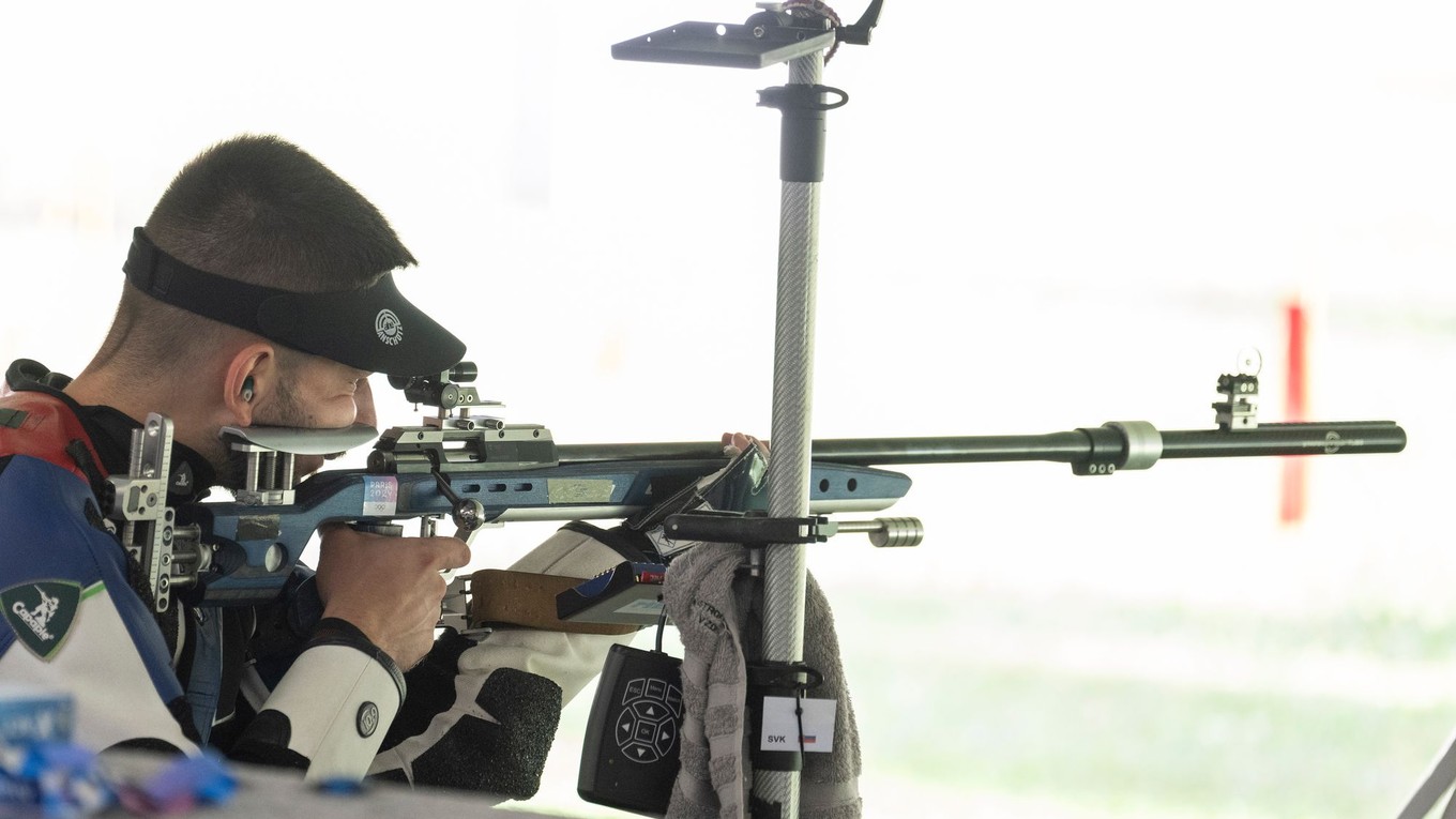 Slovenský strelec Patrik Jány.