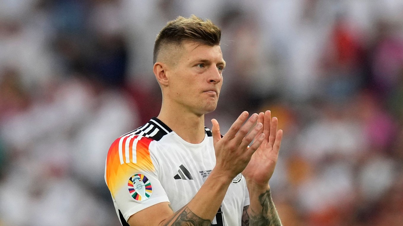 Toni Kroos po poslednom zápase v drese nemeckej reprezentácie. 