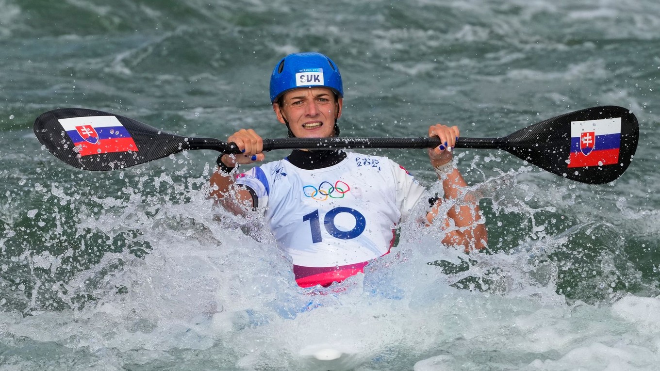 Eliška Mintálová na OH 2024 v Paríži.