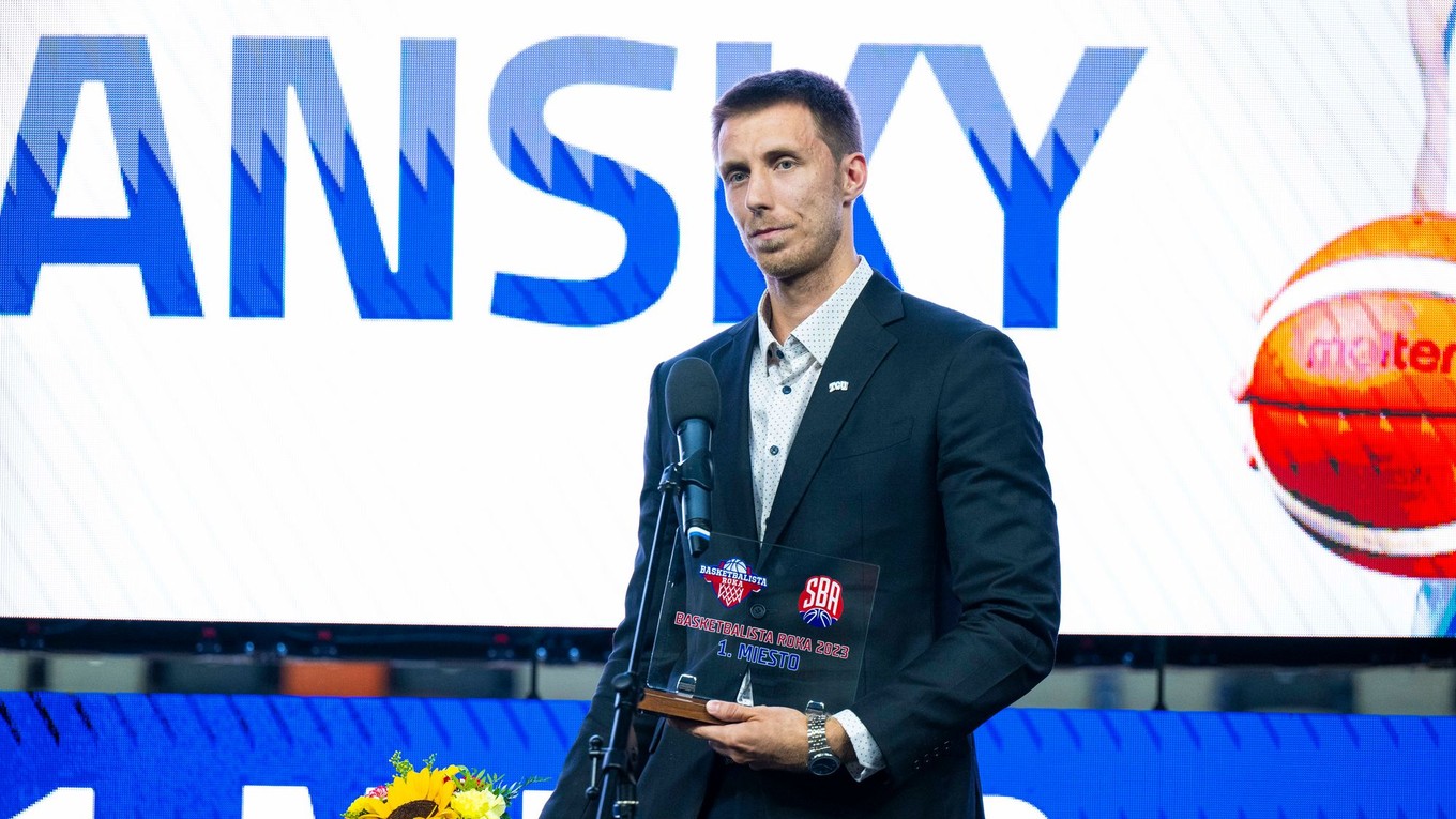 Vladimír Brodziansky získal cenu Basketbalista roka.