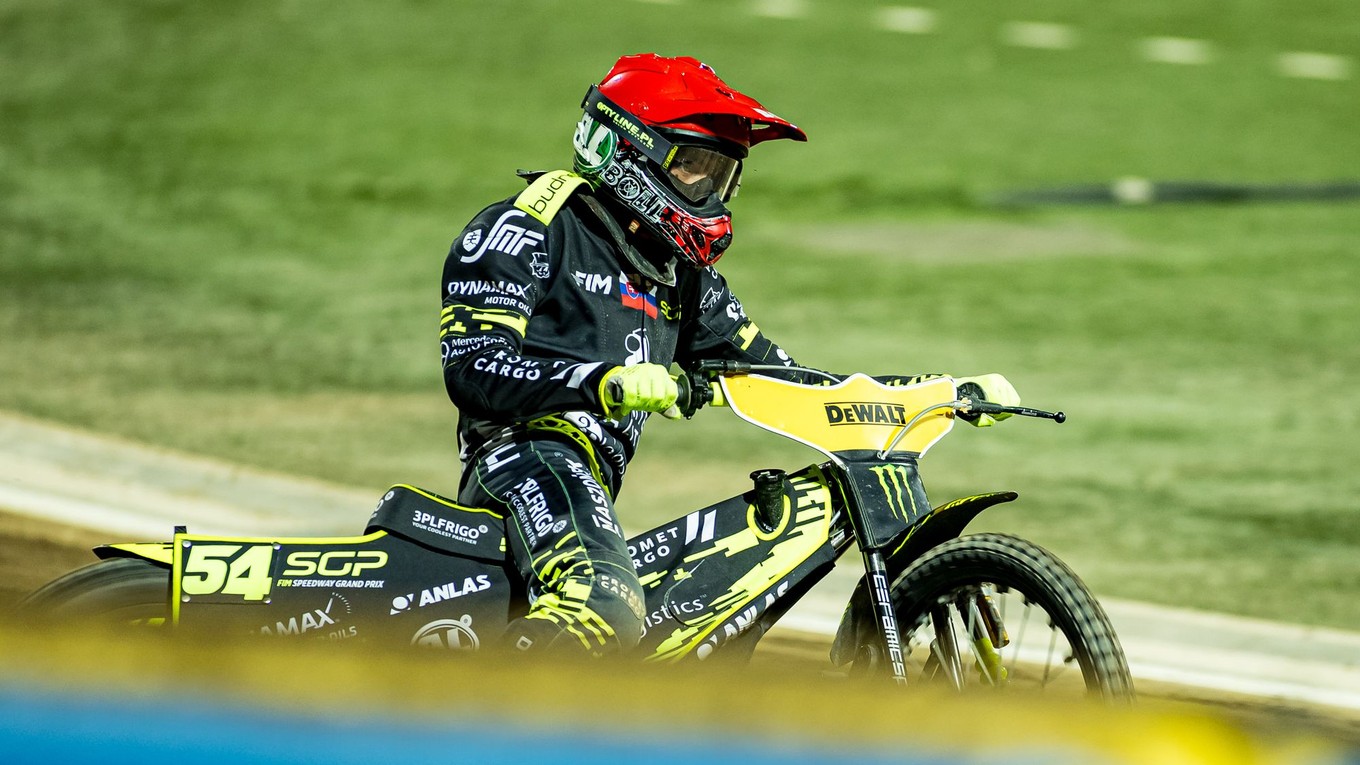 Slovenský reprezentant v plochej dráhe Martin Vaculík.