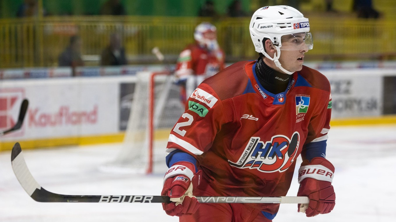 Callan Foote v drese Liptovského Mikuláša.
