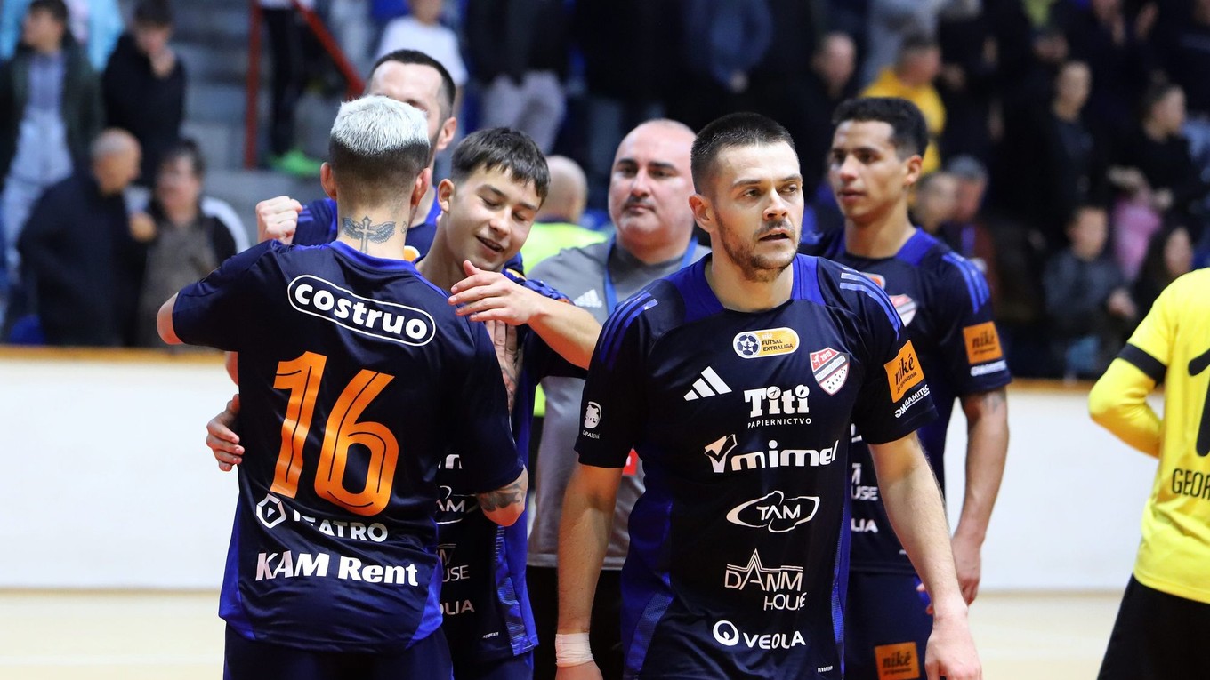 Futsalisti tímu Mimel Lučenec.