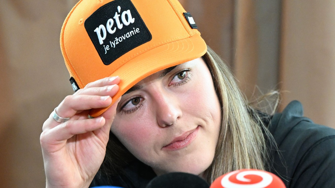 Slovenská lyžiarka Petra Vlhová.