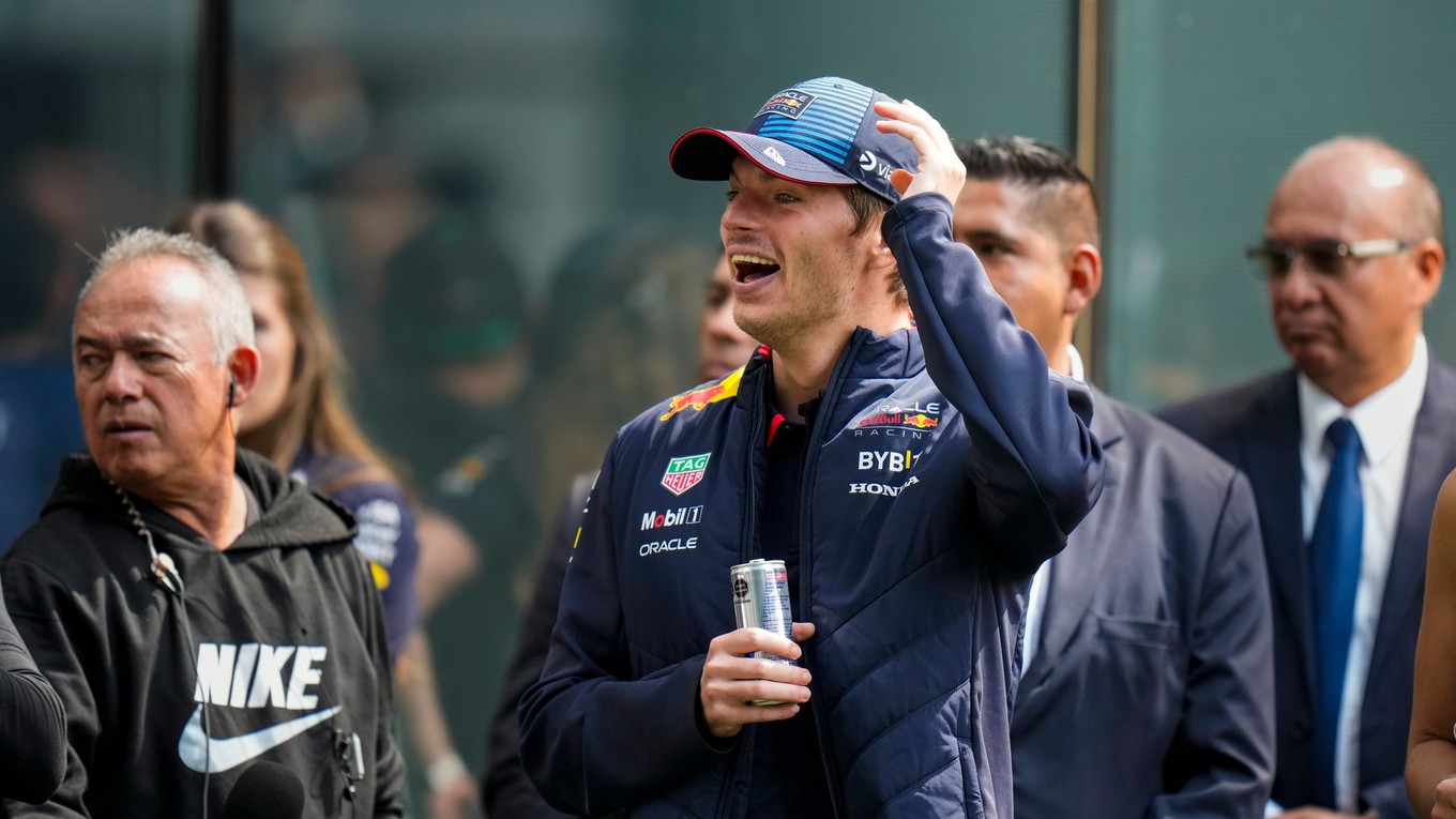 Max Verstappen z Red Bull Racing pred Veľkou cenou Mexika 2024.