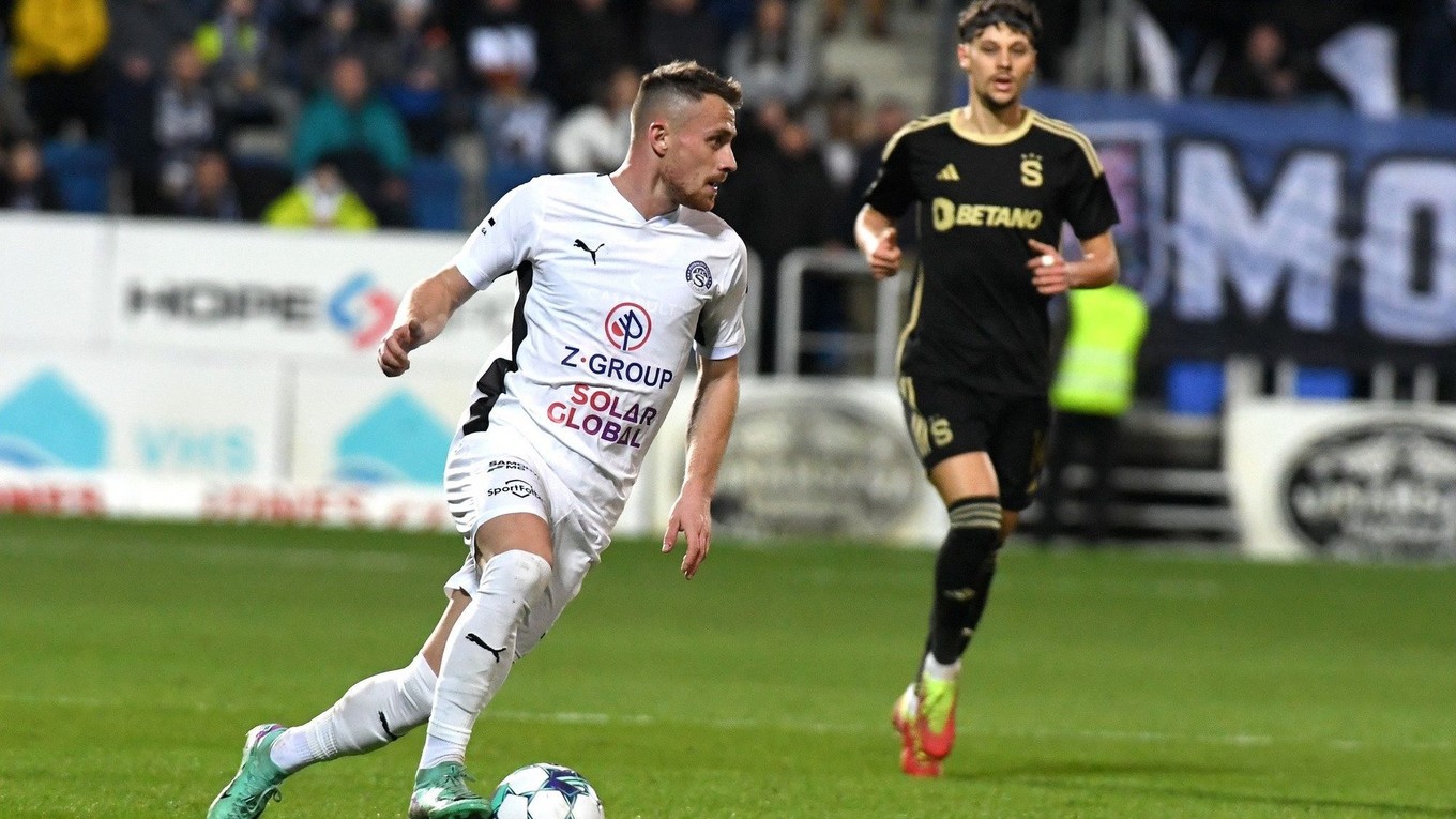 Patrik Blahút v drese 1. FC Slovácko.