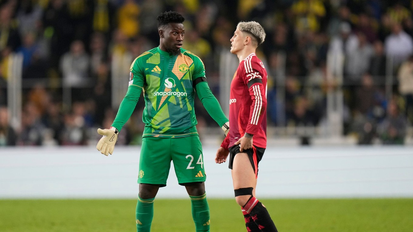 Andre Onana a Alejandro Garnacho. 