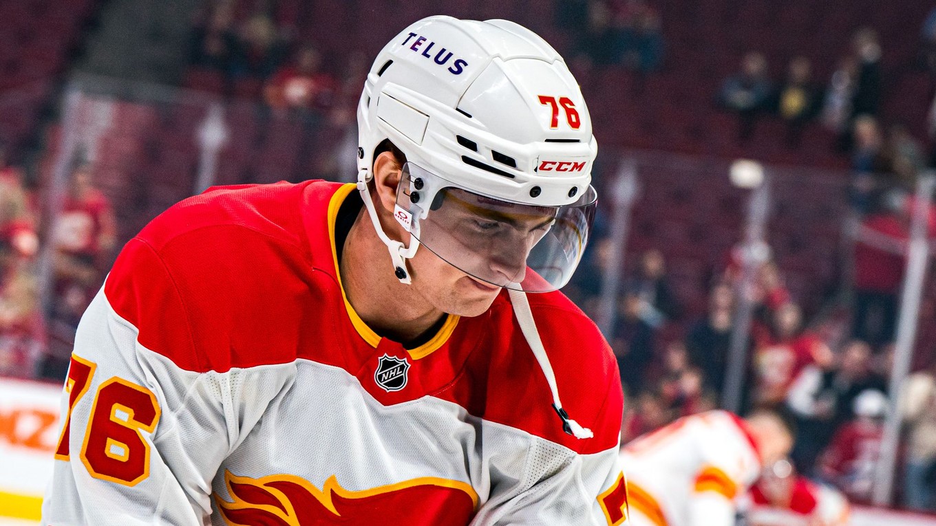 Martin Pospíšil v zápase Montreal - Calgary