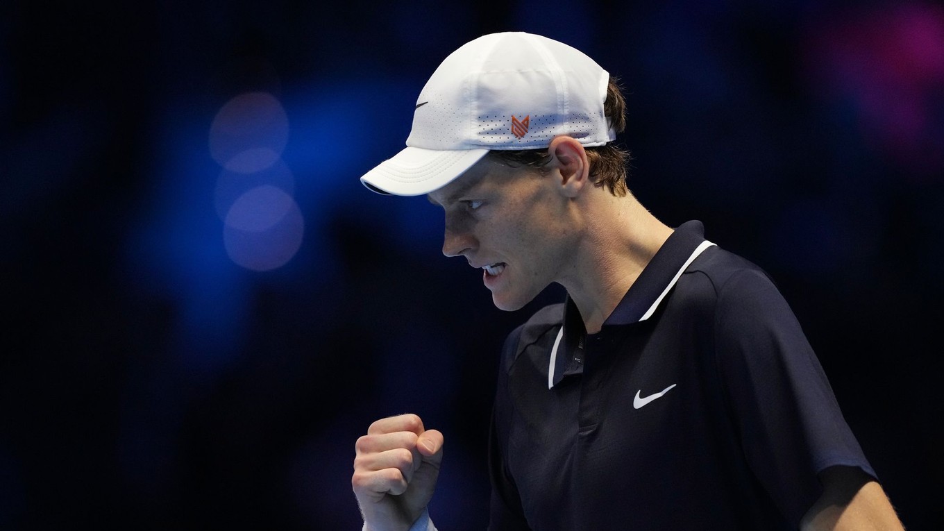 Taliansky tenista Jannik Sinner.