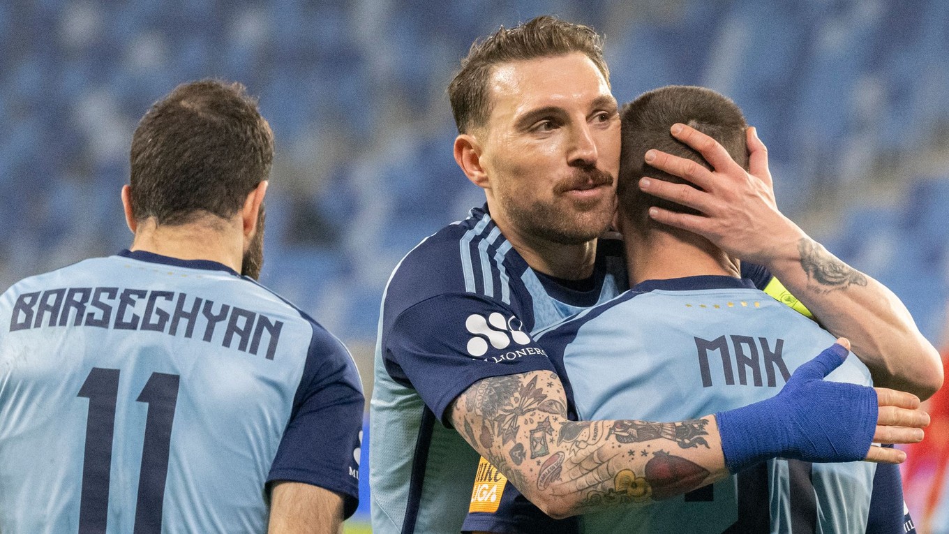 Róbert Mak, Guram Kašia a Tigran Barseghjan. 