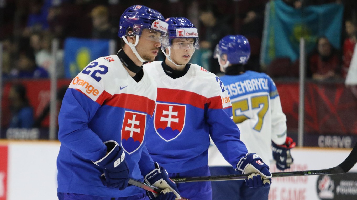 Slovenskí hokejisti do 20 rokov.