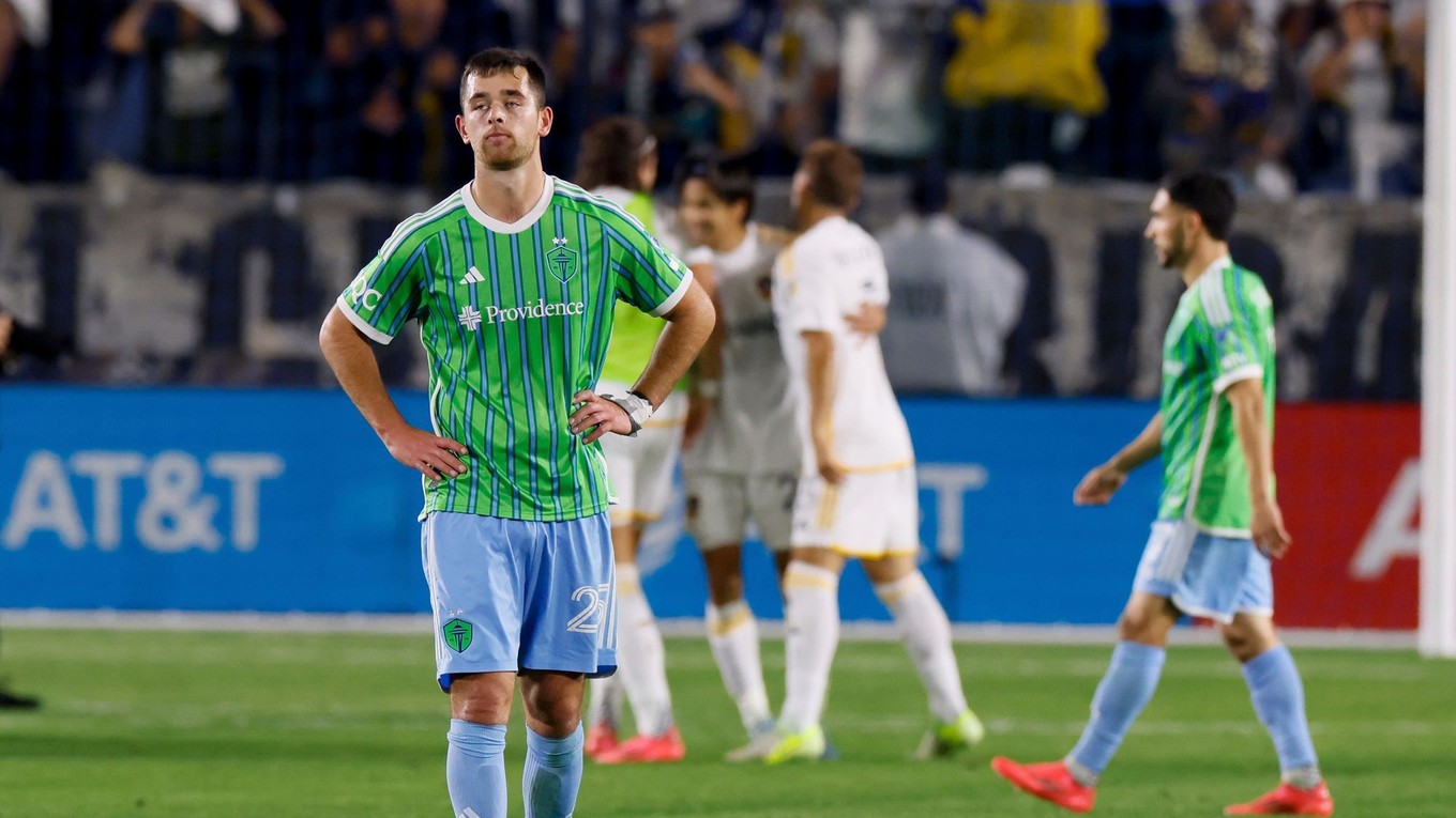 Obranca Seattlu Sounders Jackson Ragen po prehre v semifinále MLS.