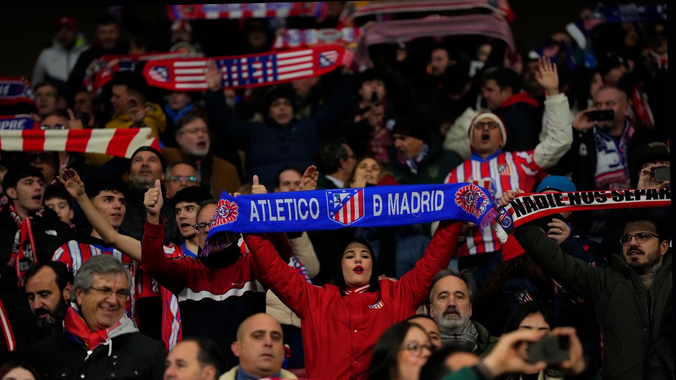 Fanúšikovia Atlética Madrid