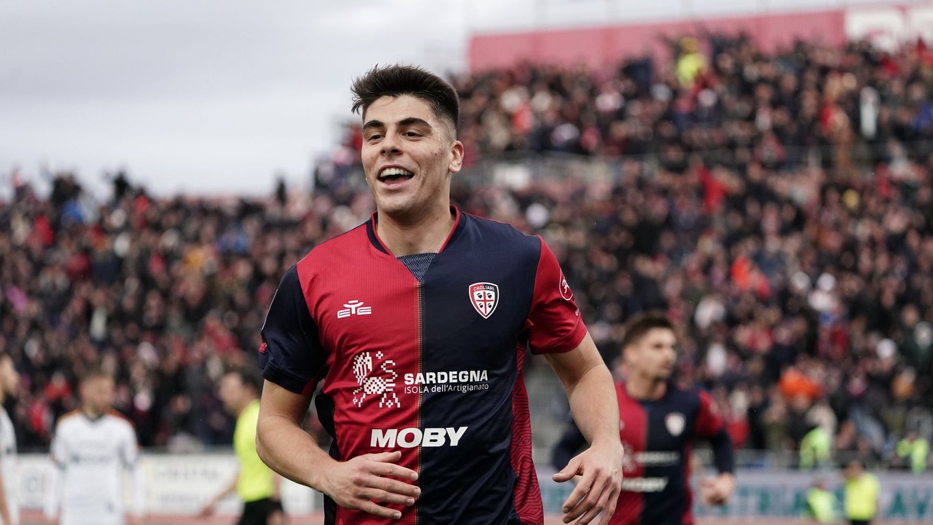 Slovenský futbalista Adam Obert.