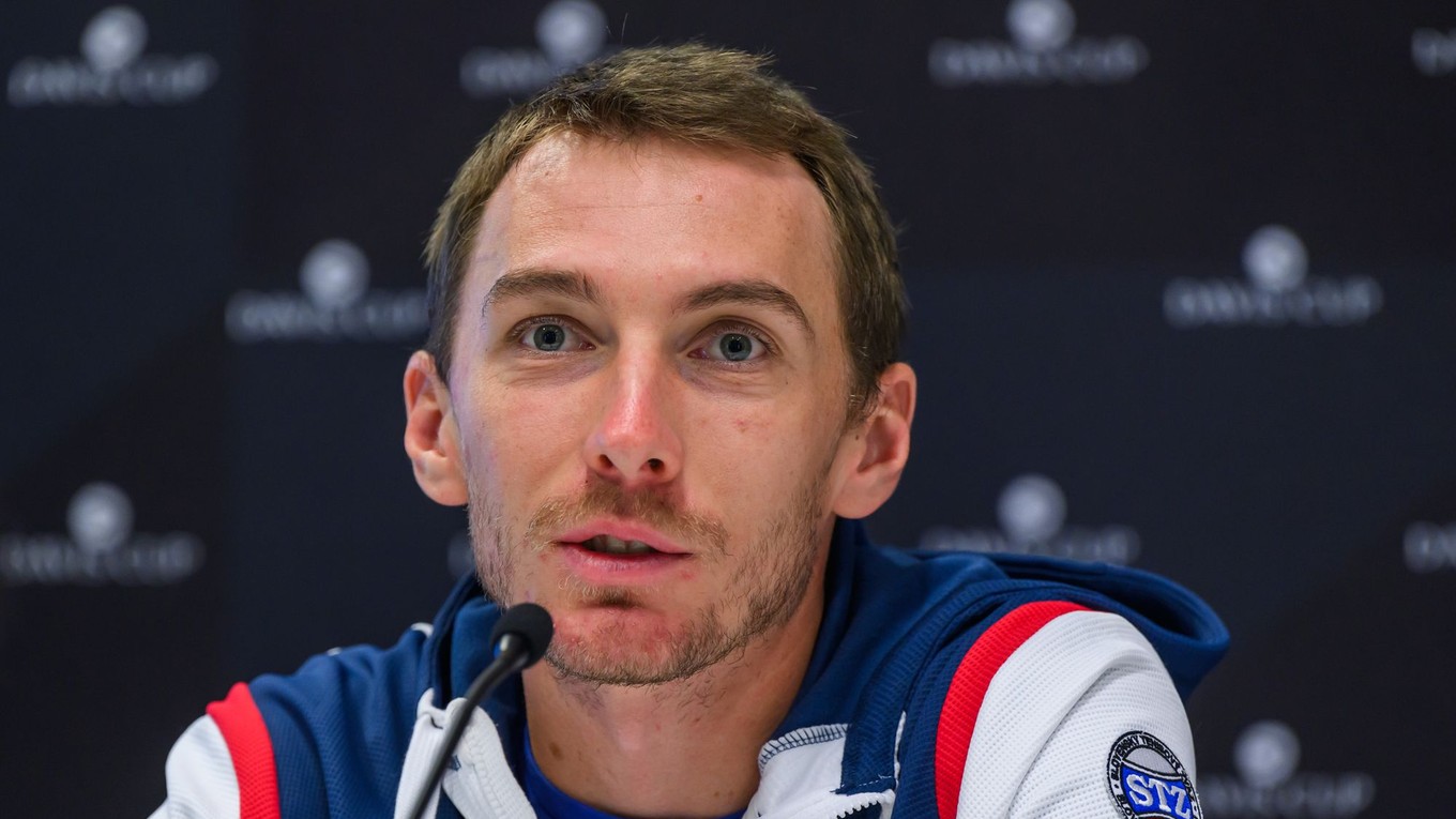 Slovenský tenista Lukáš Klein.