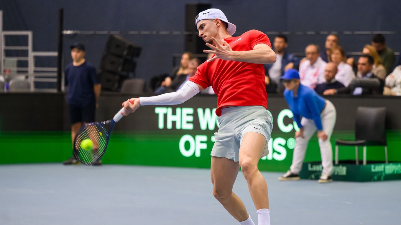 Chorvátsky tenista Dino Prižmič.