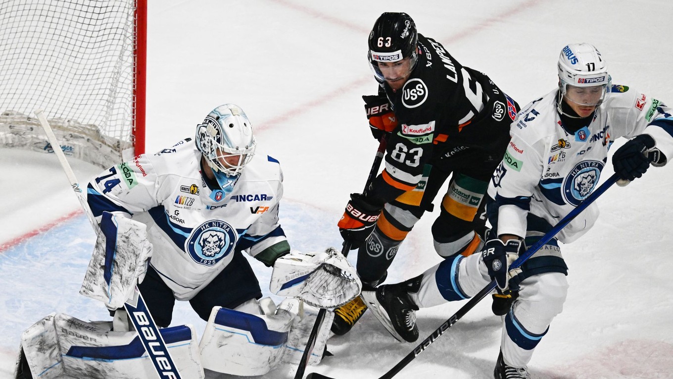 Fotka zo zápasu HC Košice -  HK Nitra.