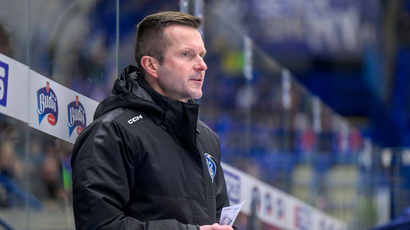 Hlavný tréner Popradu Ján Šimko.