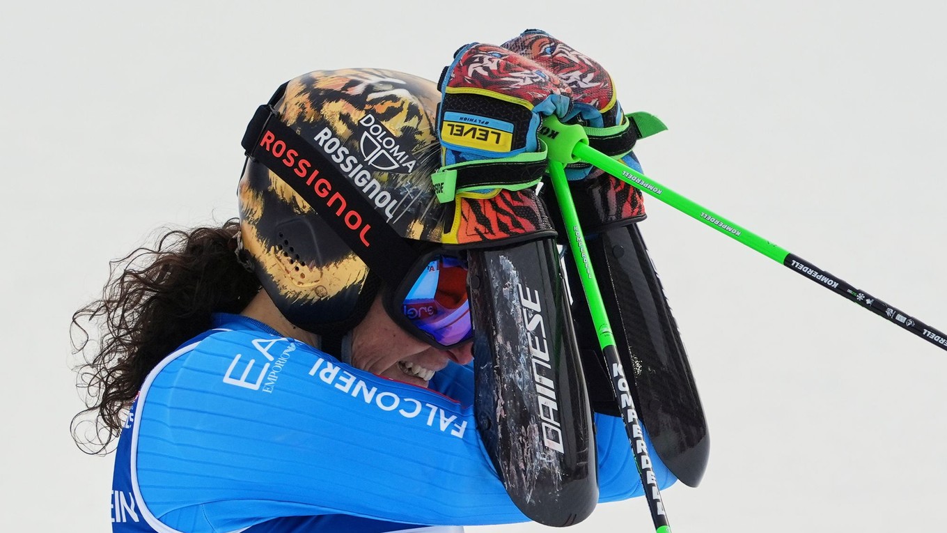 Talianska lyžiarka Federica Brignoneová.
