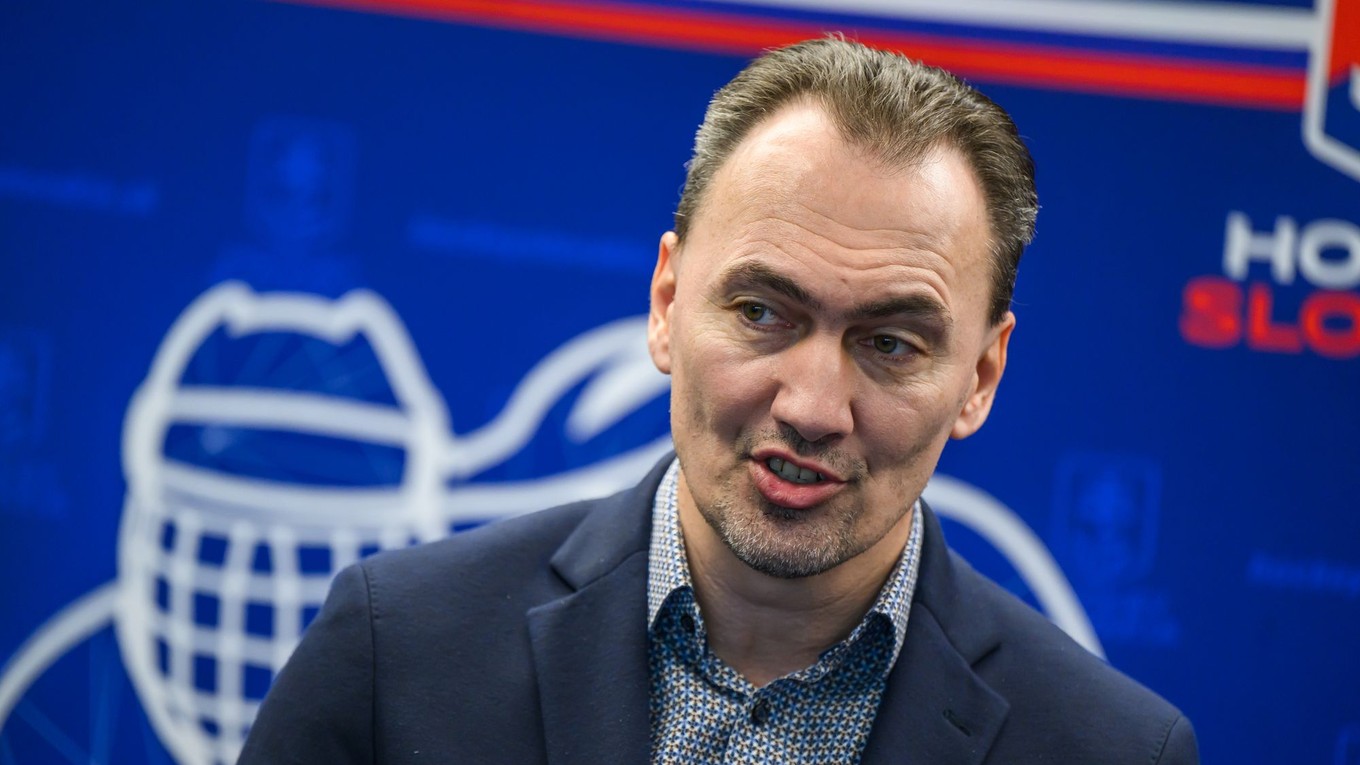 Prezident Slovenského zväzu ľadového hokeja (SZĽH) Miroslav Šatan.