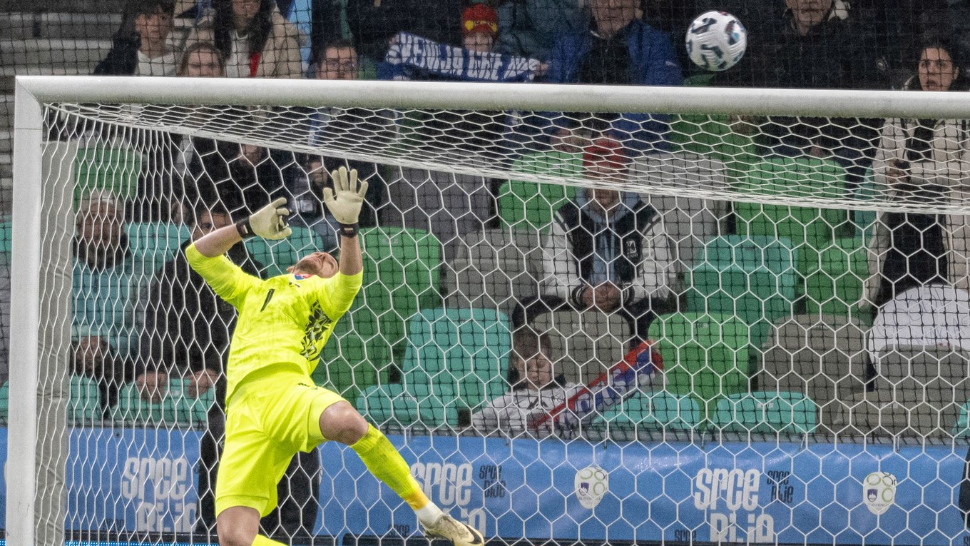 Martin Dúbravka v drese Slovenska.