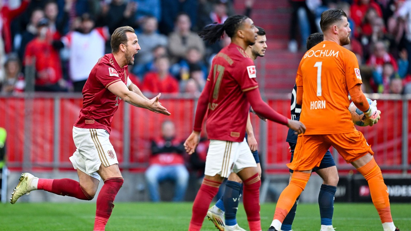 Hráči Bayernu Mníchov. 