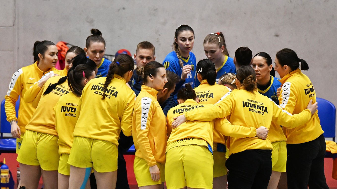 Hráčky Iuventa Michalovce.