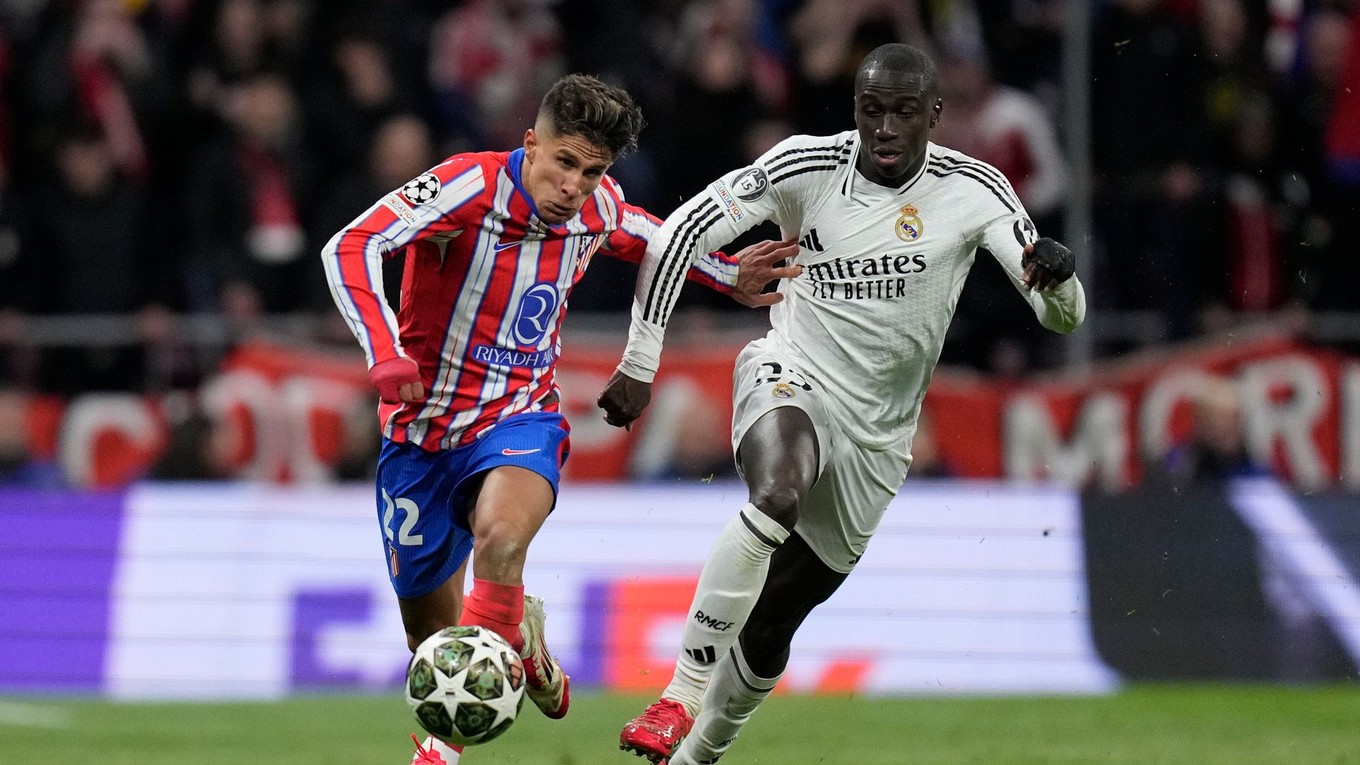 Ferland Mendy v drese Realu Madrid.